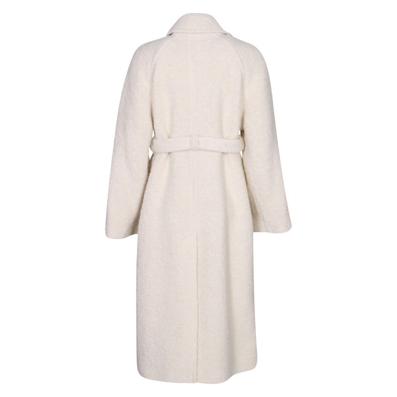 Acne Studios Teddy Coat in Ecru Beige 34 - Picture 2 of 10
